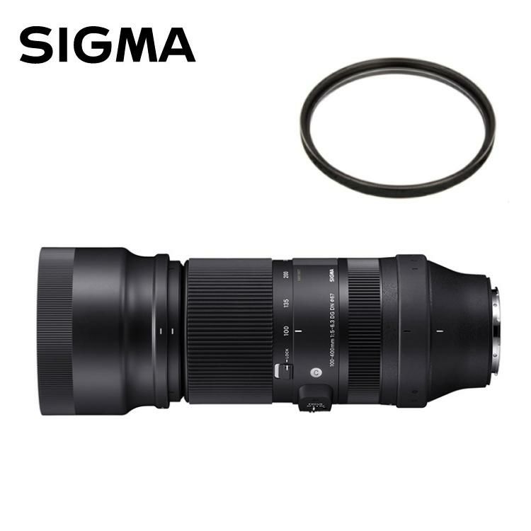 レビューでレンズキャッププレゼント  レンズ保護フィルター付 シグマ 100-400mm F5-6.3 DG DN OS  C  ソニーEマウント用