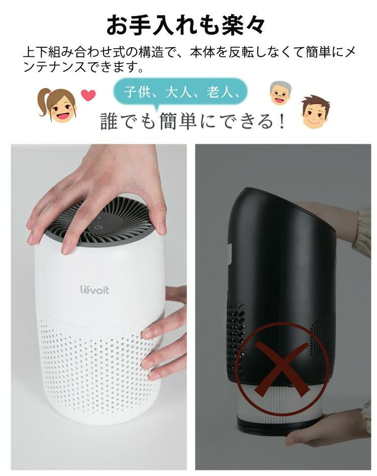 空気清浄機 Levoit Core Mini 12畳