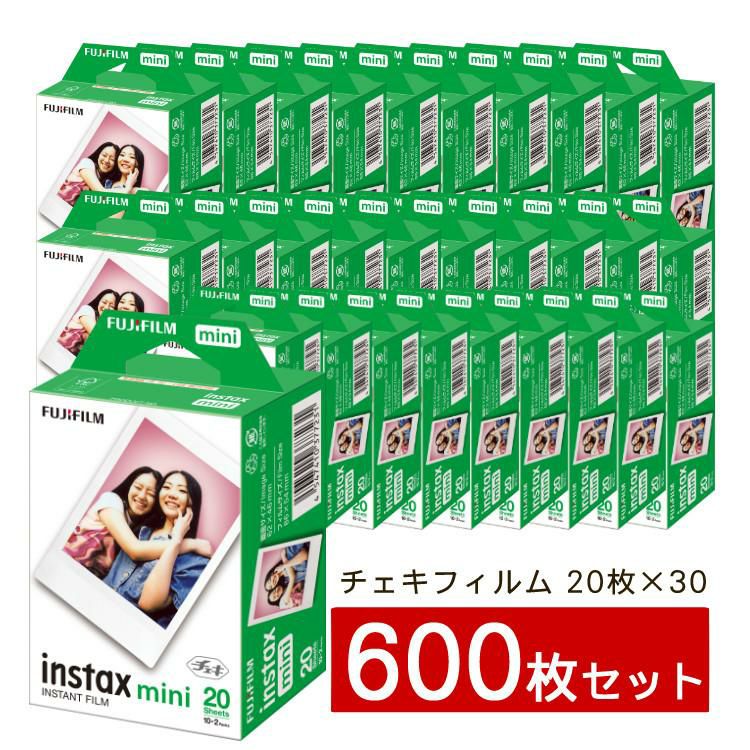 SALE／62%OFF】 富士フィルム チェキフィルム 600枚 instax mini JP