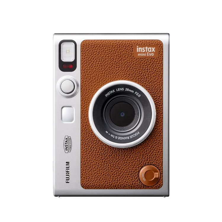 富士フイルム チェキ instax mini Evo ブラウン