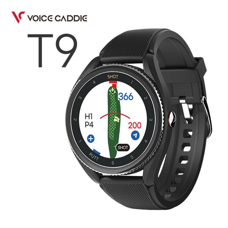 ボイスキャディ T9 腕時計タイプ Voice Caddie GPS 時計型 距離計 ブラック