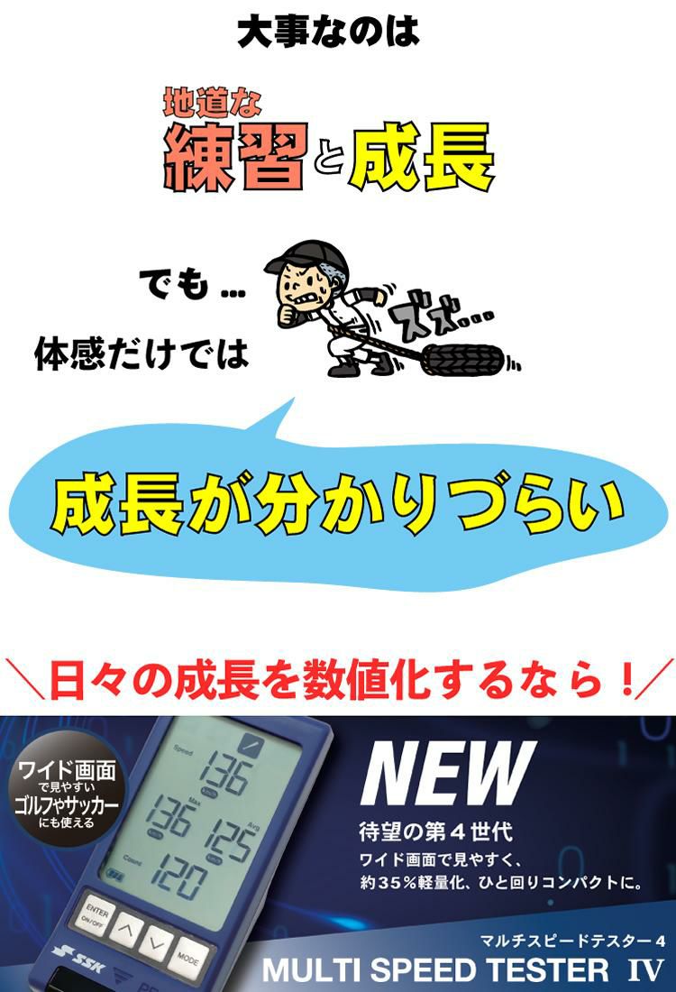 マルチスピードテスター4 特徴