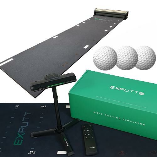 ゴルフボール 付き ) SKYTRAK パター ゴルフ シミュレーター EX-PUTT ...