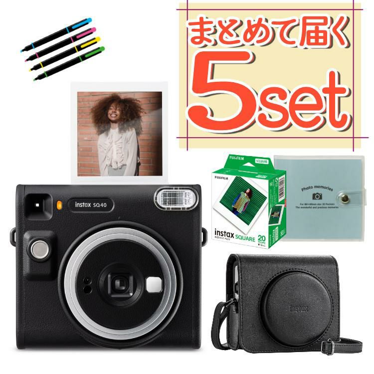 富士フイルム チェキ instax SQUARE SQ40 5点セット