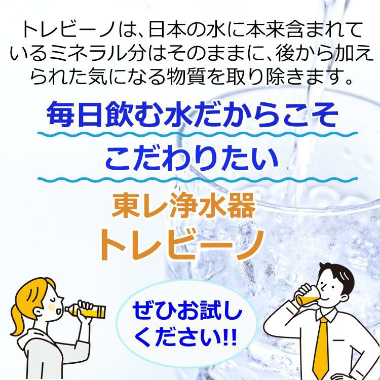 カートリッジ1個付  浄水器 東レ 浄水器 トレビーノ スーパータッチ SX904V 高除去タイプ 蛇口直結型 カートリッジ1個＆交換用カートリッジ1個セット STC.VJ