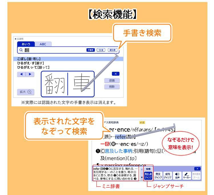 カシオ EX-word XD-SX3800 小・中学生モデル ケース付４点セット