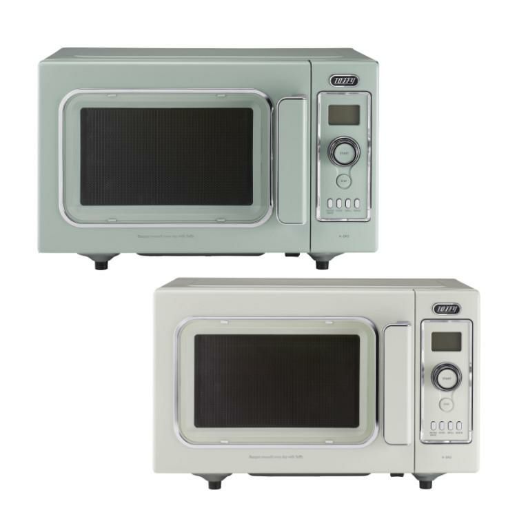 ラドンナ Toffy オーブンレンジ K-DR2-PA ペールアクア K-DR2-AW アッシュホワイト トフィー レンジ 電子レンジ オーブン コンパクト レトロ おしゃれ ラッピング不可