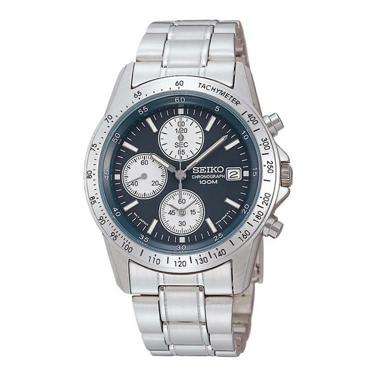 正規逆輸入品 セイコー SEIKO 腕時計 海外モデル SND365P1 SND365PC  SZER008 メンズ 海外セイコー クオーツ ステンレスバンド 多針アナログ メーカー保証1年