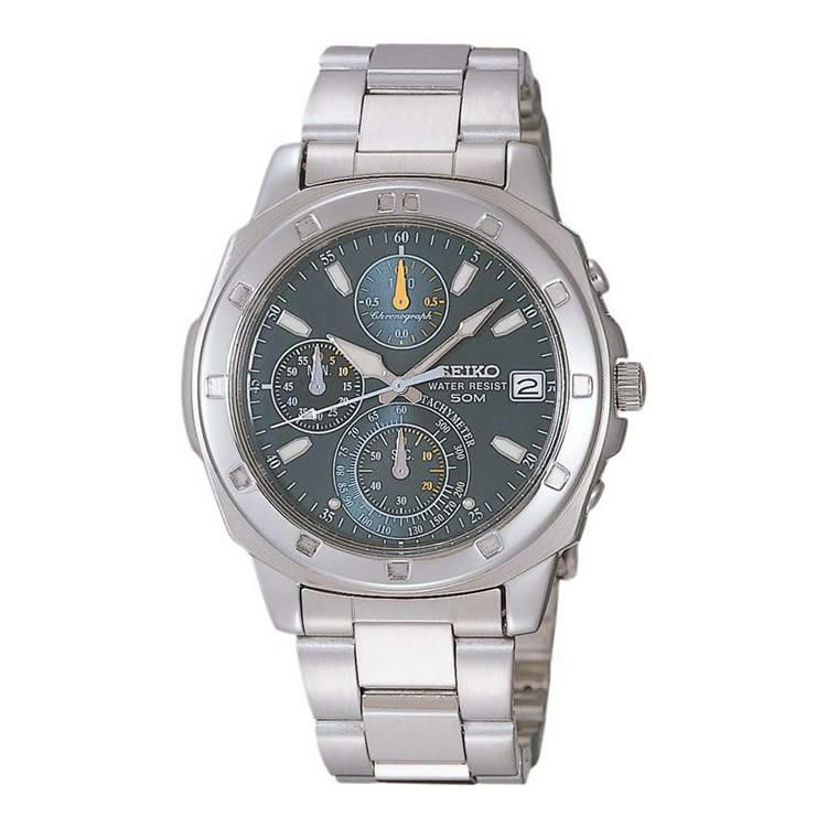 正規逆輸入品 セイコー SEIKO 腕時計 海外モデル SND411P1 SND411P  SZER029 メンズ 海外セイコー クオーツ ステンレスバンド 多針アナログ メーカー保証1年