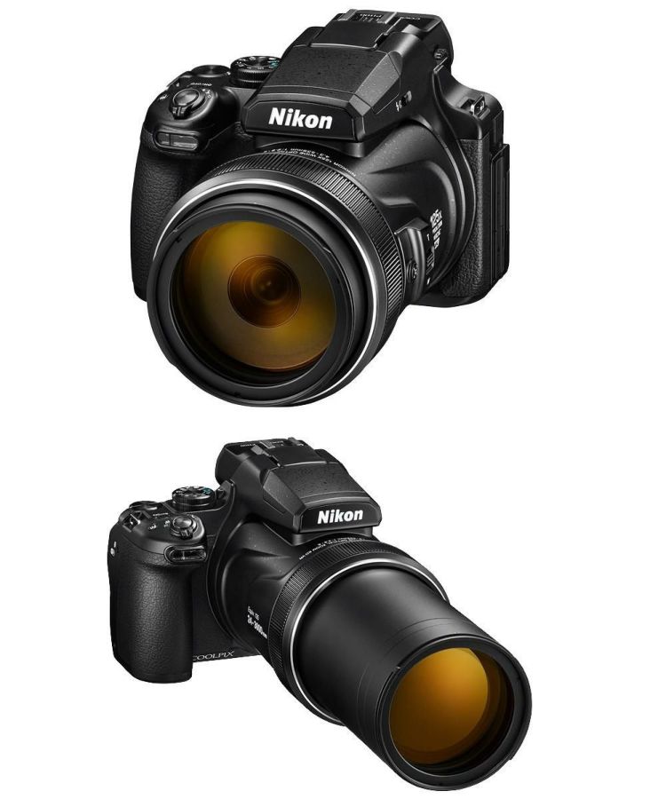 SD・三脚等6点セット <br> 新品  Nikon ニコン コンパクトデジタルカメラ COOLPIX P1000 クールピクス 1605万画素 手ブレ補正 高画質 3000mm相当 光学125倍 超望遠ズーム 4K動画撮影 野鳥撮影 月 惑星 天体