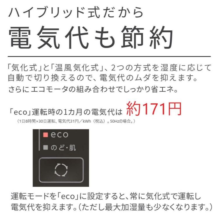 木造和室16畳まで/プレハブ洋室27畳まで ダイニチ ハイブリッド式 加湿器 HD-LX1022 W  サンドホワイト LX タイプ 2022年モデル 日本製 保証3年 省エネ コンパクト 静音  加湿機 ラッピング不可