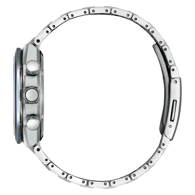 丸型時計ケース付  シチズン CITIZEN 腕時計 CA0837-65L アテッサ ATTESA メンズ ACT Line EcoChrono ソーラー 多針アナログ チタンバンド メーカー保証1年間  国内正規品
