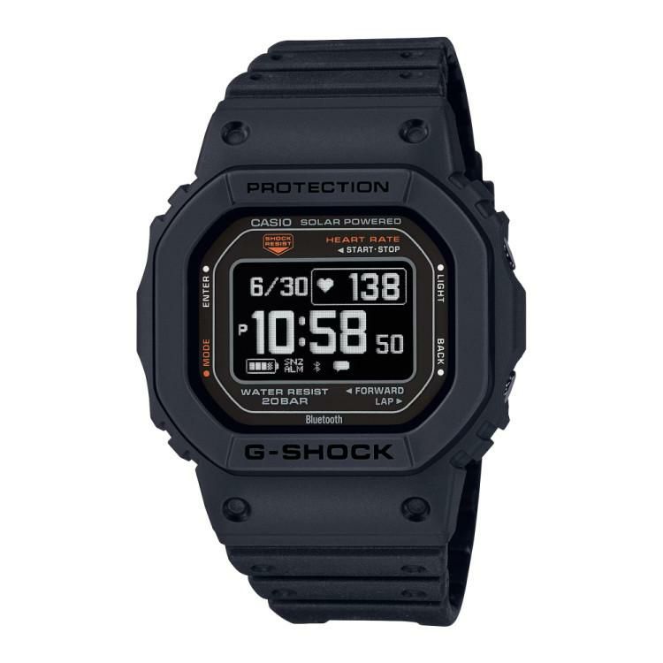 選べる特典付 カシオ 腕時計 G-SQUAD ソーラー USB充電 Bluetooth デジタル メンズ 国内正規品 DW-H5600-1JR 時計スタンド付