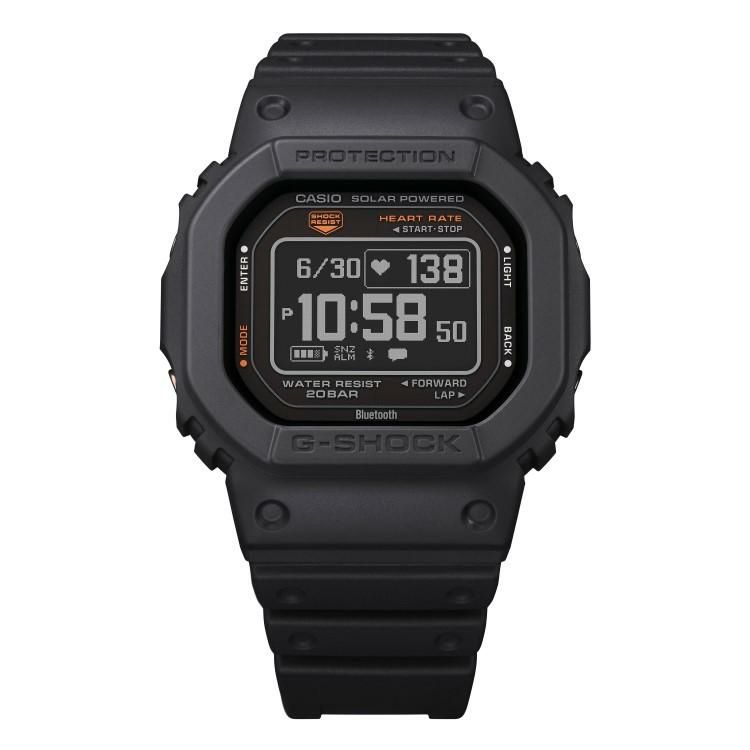 選べる特典付 カシオ 腕時計 G-SQUAD ソーラー USB充電 Bluetooth デジタル メンズ 国内正規品 DW-H5600-1JR 時計スタンド付