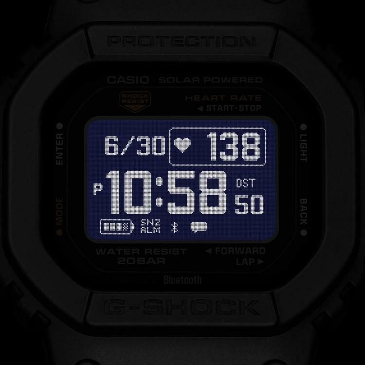 選べる特典付 カシオ 腕時計 G-SQUAD ソーラー USB充電 Bluetooth デジタル メンズ 国内正規品 DW-H5600-1JR 時計スタンド付