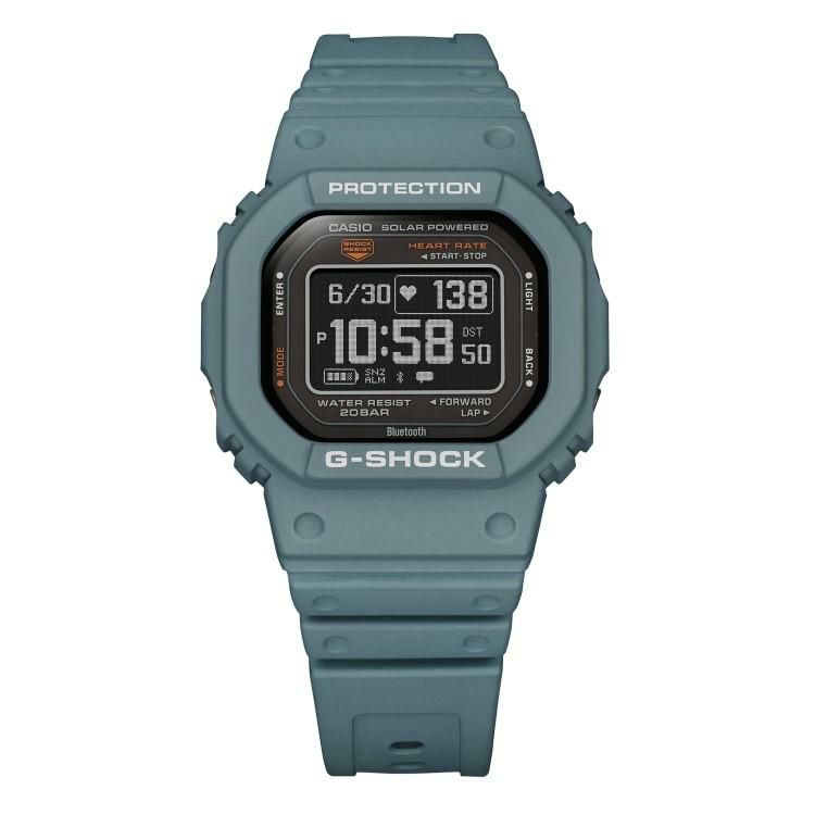 カシオ DW-H5600-2JR メンズ G-SQUAD  木製時計スタンド付