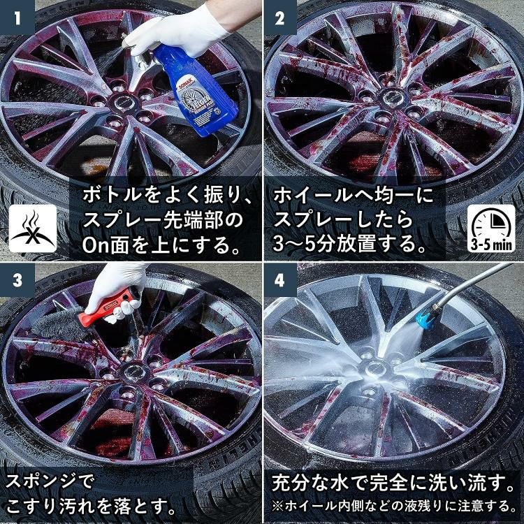 便利なホイール洗車3点セット  SONAX グロスシャンプー ＆ エクストリーム ホイールクリーナー ＆ 使い捨てマイクロファイバークロス付  ラッピング不可