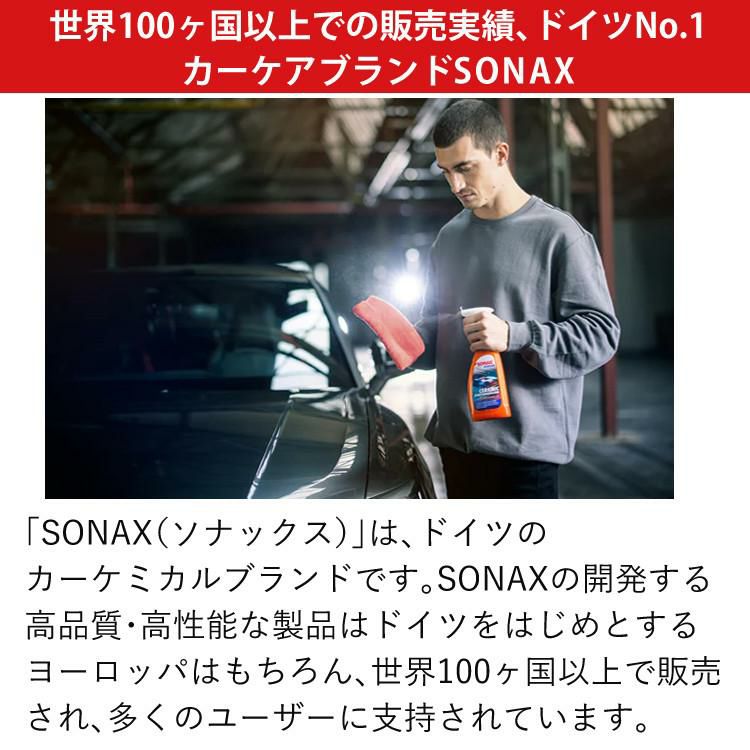SONAX 自動車用 蓄圧式 フォームスプレーヤー 洗車4点セット ラッピング不可
