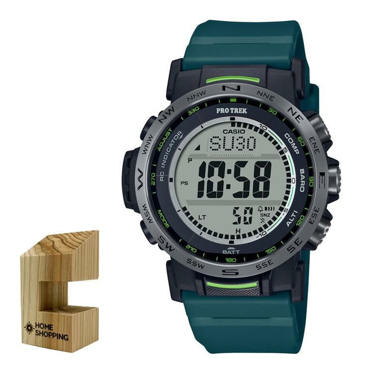 カシオ CASIO PRW-35Y-3JF プロトレック PROTREK メンズ  木製時計スタンド付