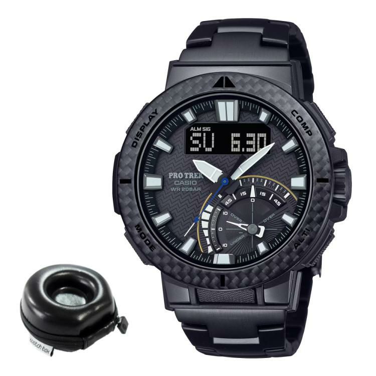 カシオ CASIO PRW-73XT-1JF  PROTREK メンズ Multifield Line アングラーライン  丸型時計ケース付