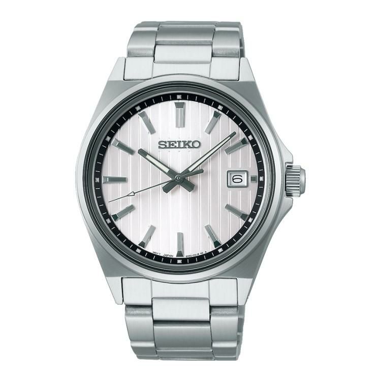 お手入れクロス付 セイコー SEIKO 腕時計 SBTH001 セイコーセレクション メンズ Sシリーズ 流通限定モデル クオーツ ステンレスバンド アナログ メーカー保証1年 国内正規品