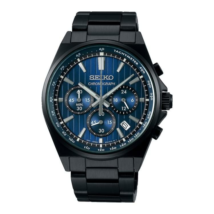 お手入れクロス付 セイコー SEIKO 腕時計 SBTR035 セイコーセレクション メンズ Sシリーズ クロノグラフ 流通限定モデル クオーツ ステンレスバンド 多針アナログ メーカー保証1年 国内正規品