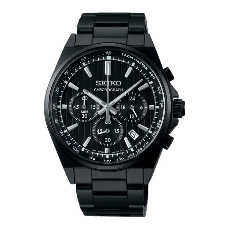 お手入れクロス付 セイコー SEIKO 腕時計 SBTR037 セイコーセレクション メンズ Sシリーズ クロノグラフ 流通限定モデル クオーツ ステンレスバンド 多針アナログ メーカー保証1年 国内正規品