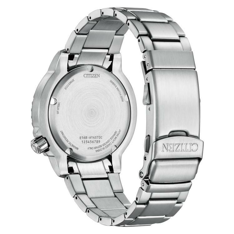 時計ケース付 シチズン CITIZEN 腕時計 BN0165-55L プロマスター PROMASTER メンズ MARINE エコ・ドライブ ダイバー200m ソーラー ステンレスバンド アナログ ダイバーズ メーカー保証1年 国内正規品