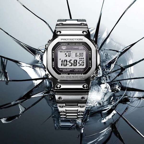 カシオ ジーショック GMW-B5000D-1JF メンズ オールシルバー