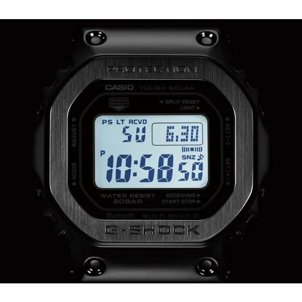 カシオ ジーショック GMW-B5000D-1JF メンズ オールシルバー