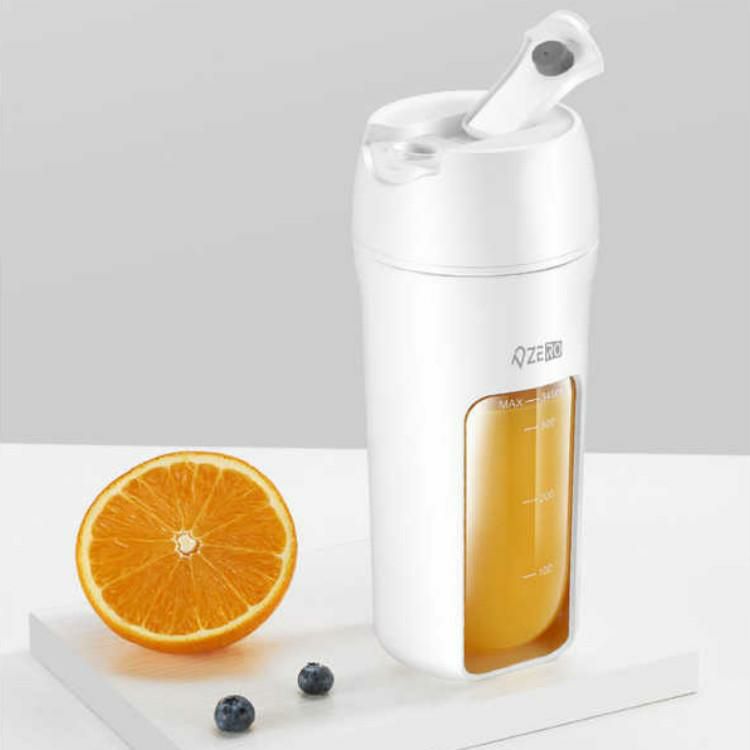 ボトルブレンダー ミキサープラス ホワイト 氷も砕ける 充電式 ミキサー ZD14A55MXRV3-WT ゼロデザイン