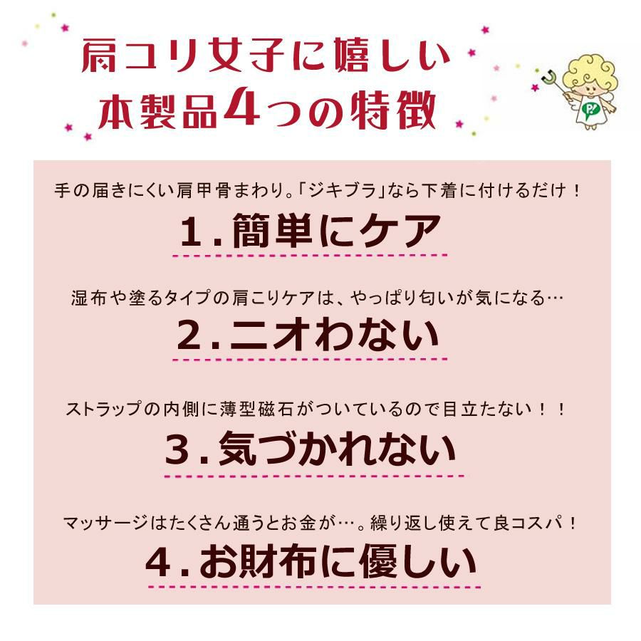 「ピップ」×「トリンプ」半永久的に使える磁気治療器 磁気のブラストラップ メール便送料無料：3個まで