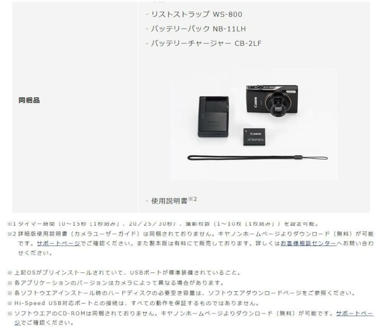 ポーチ・SD等6点セット キヤノン デジタルカメラ IXY 650 ブラック シルバー イクシー   Canon キャノン