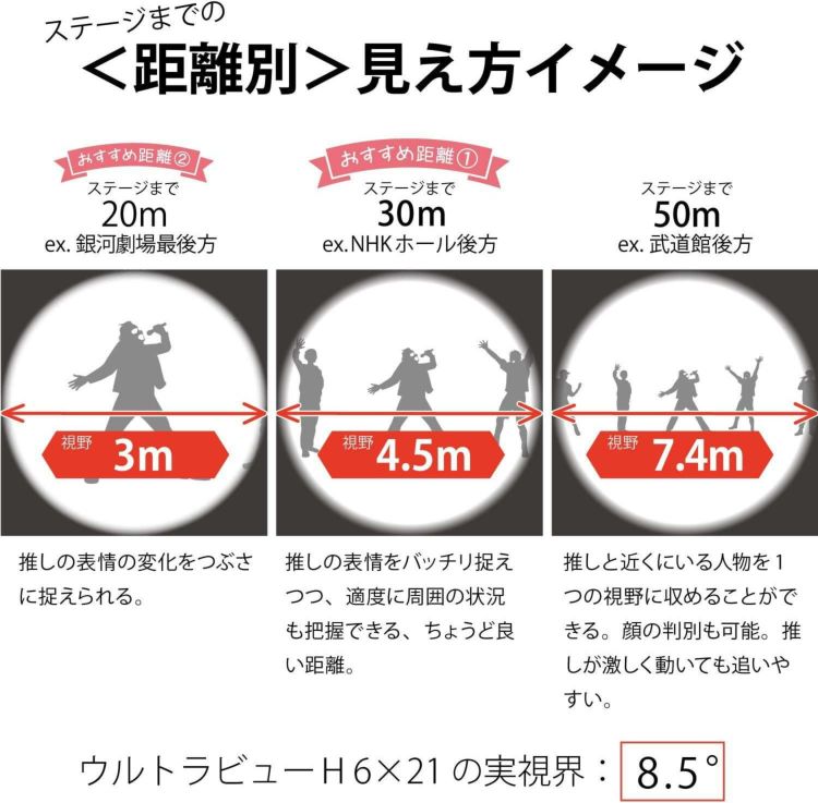 ケンコー・トキナー 6倍双眼鏡 ウルトラビューH 6×21DH FMC ホワイト