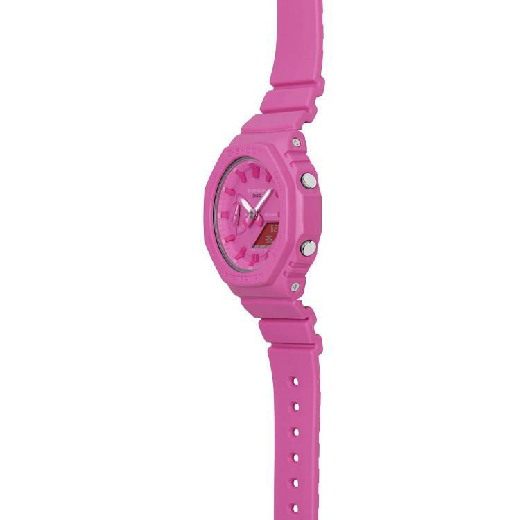 カシオ CASIO GMA-S2100P-4AJR  レディース メンズ ペアモデル PINK クオーツ  木製時計スタンド付