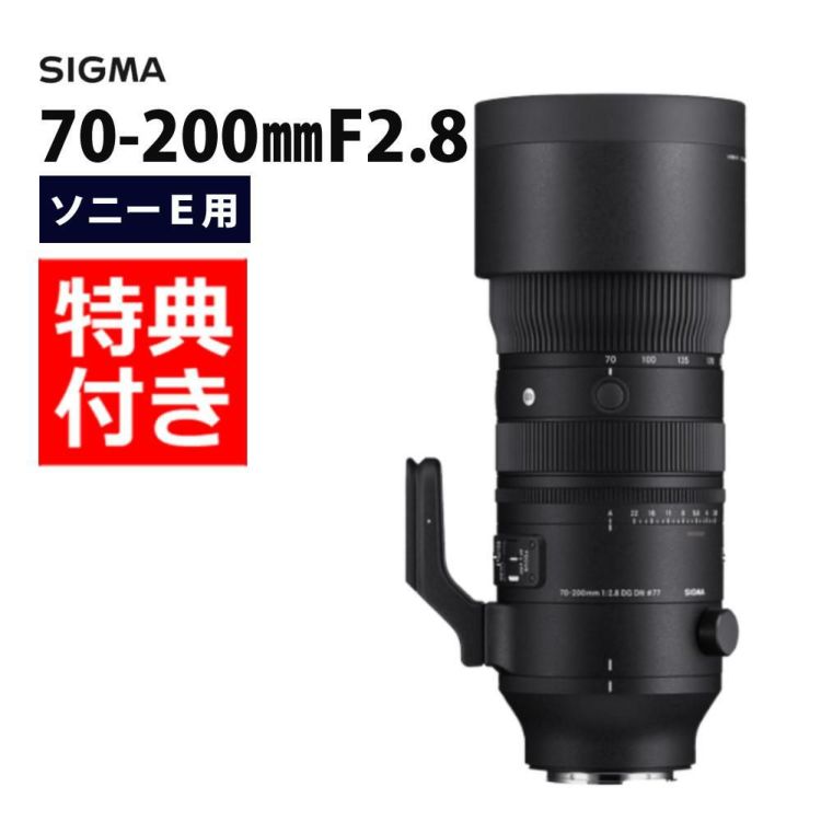 レビューでレンズキャッププレゼント  ミニバッグ付き シグマ 70-200mm F2.8 DG DN OS  S  ソニーEマウント用