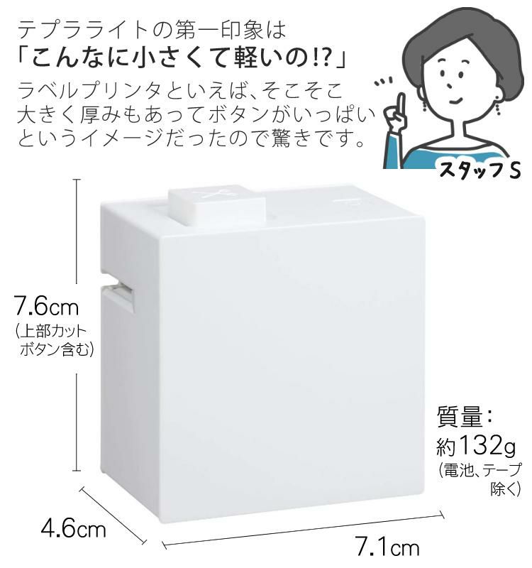 テプラライト わくわくギフト  テプラLite ホワイトor ブルー＆テープ無地4種＆電池セット  キングジム ラベルプリンター LR30 おすすめセット