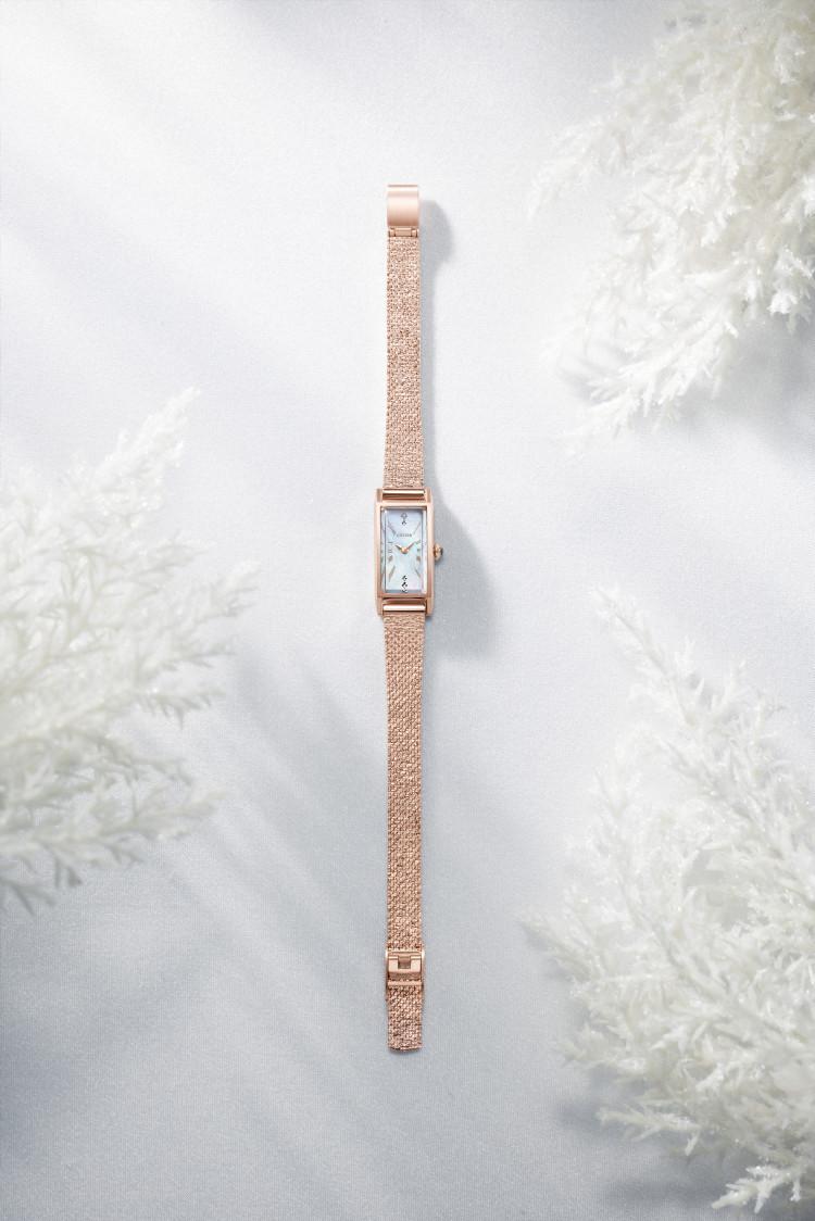 シチズン CITIZEN 腕時計 EG7045-62D キー Kii レディース Falling snowflakes Limited 限定 エコドライブ ソーラー ステンレスバンド アナログ 国内正規品