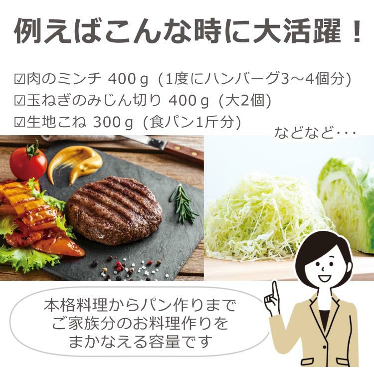 クイジナート フードプロセッサー L DLC192J 3～4人向け 2点セット ラッピング不可