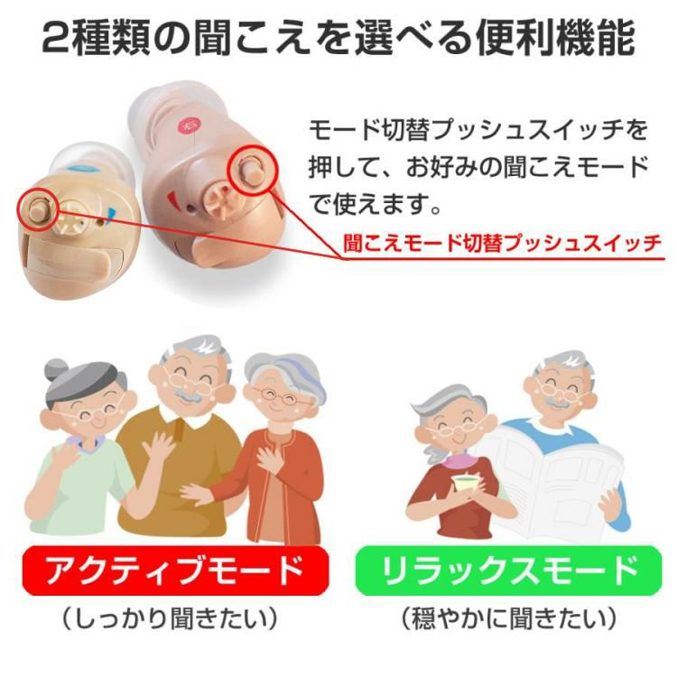 ニコン・エシロール NEF-M100S 補聴器両耳セット  非課税