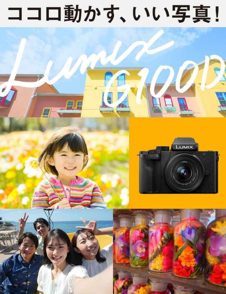 Panasonic パナソニック ミラーレス一眼カメラ LUMIX DC-G100DK-K ルミックス 標準ズームレンズキット