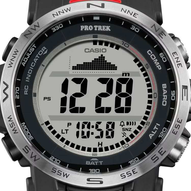 カシオ CASIO PRW-35-1AJF プロトレック PROTREK メンズ  木製時計スタンド付