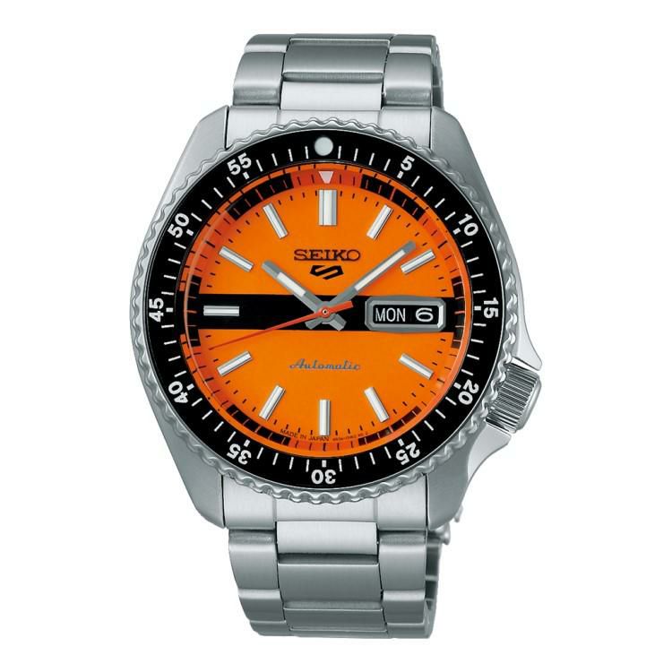 丸型時計ケース・クロス付 セイコー SEIKO 腕時計 SBSA219 5スポーツ SEIKO 5 SPORTS メンズ 流通限定 Retro Color Collection 自動巻 国内正規品