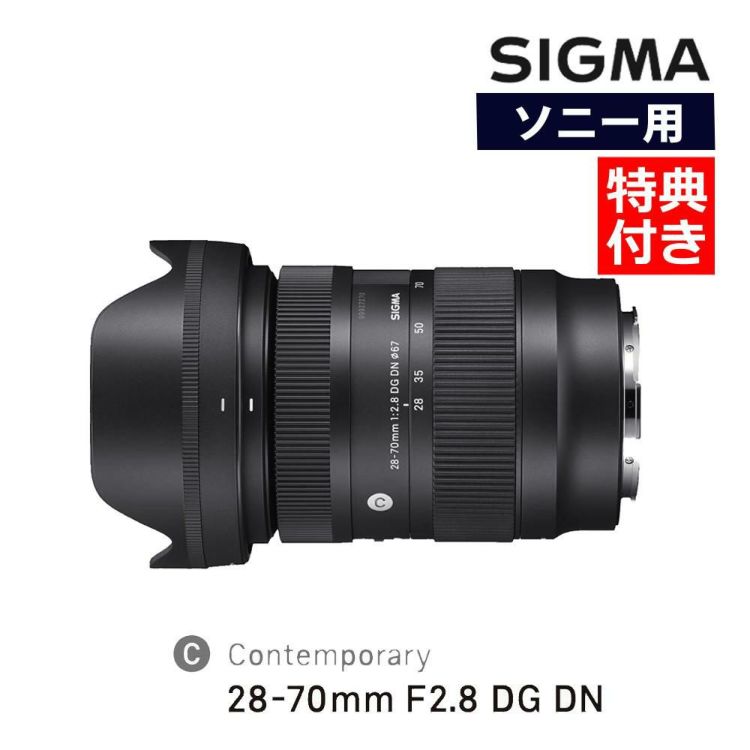 レビューでレンズキャッププレゼント  お手入れ6点セット レンズ シグマ 28-70mm F2.8 DG DN Contemporary  ソニーEマウント