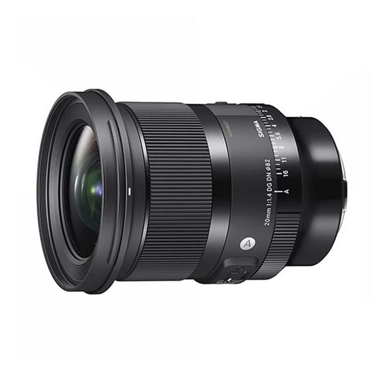 レビューでレンズキャッププレゼント  バッグ付き シグマ 20mm F1.4 DG DN  A  ライカLマウント用