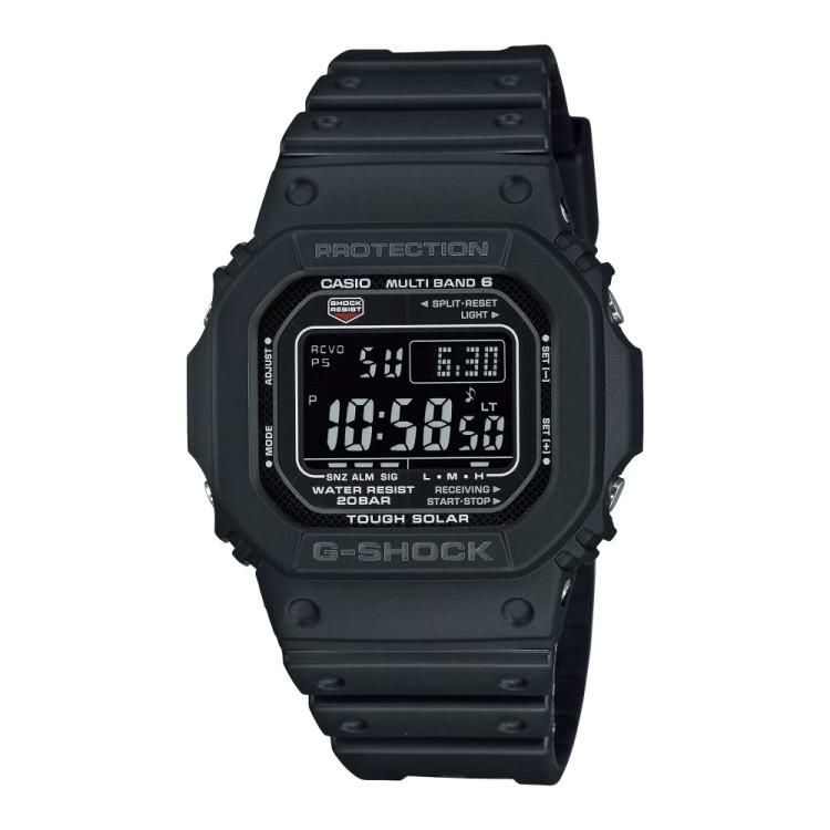 選べる特典付 カシオ ジーショック 腕時計 オリジン 電波ソーラー デジタル メンズ 国内正規品 GW-M5610U-1BJF 時計スタンド付