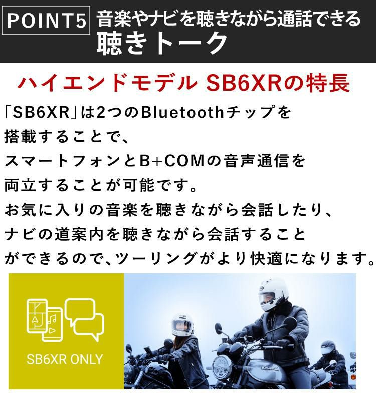 19,260円【新品未使用】B+COM SB6XR シングルユニット　山城モデル