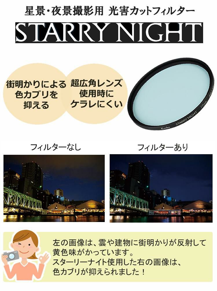 レビューでキャッププレゼント  星景写真にピッタリ シグマ 24mm F1.4 DG DN  A  ソニーEマウント用＆プロソフトンクリア W ＆スターリーナイト