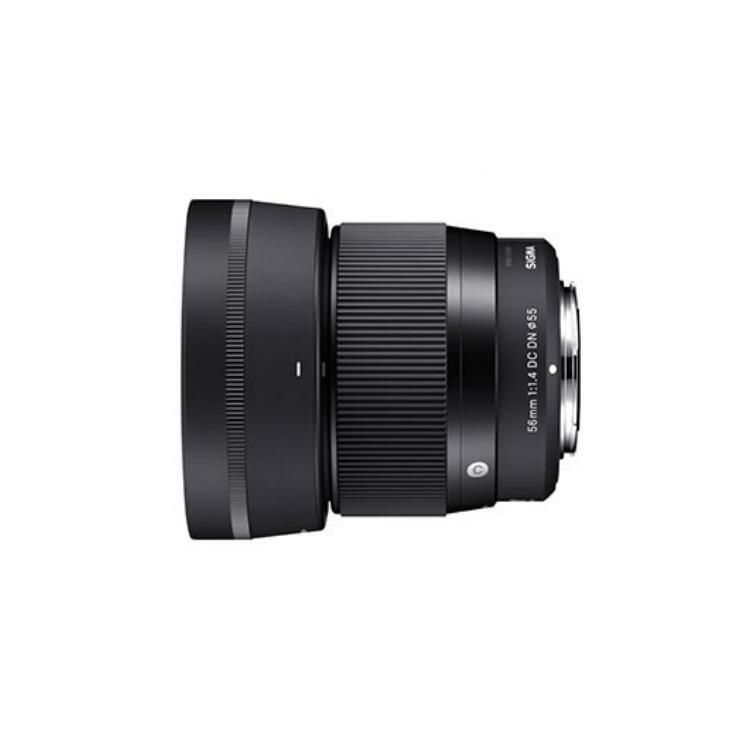 レビューでレンズキャッププレゼント  バッグ付き シグマ 56mm F1.4 DC DN  C  ライカLマウント用