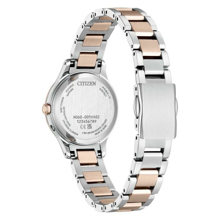 時計ケース付 シチズン CITIZEN 腕時計 ES9496-64W クロスシー xC レディース hikari collection ソーラー電波 チタン 国内正規品